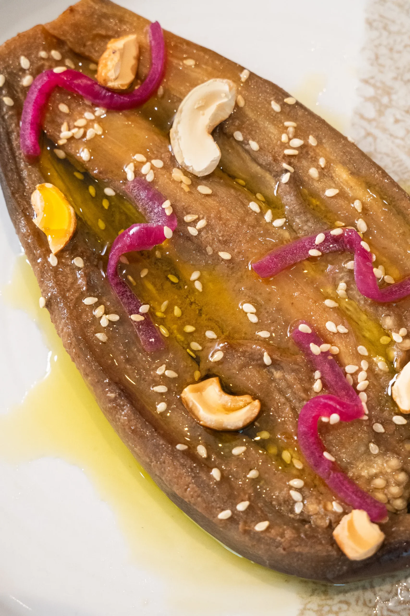 Aubergines miso